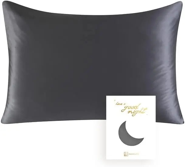 100% Mulberry Silk Pillowcase — Both Sides 19 Momme with Hidden Zipper