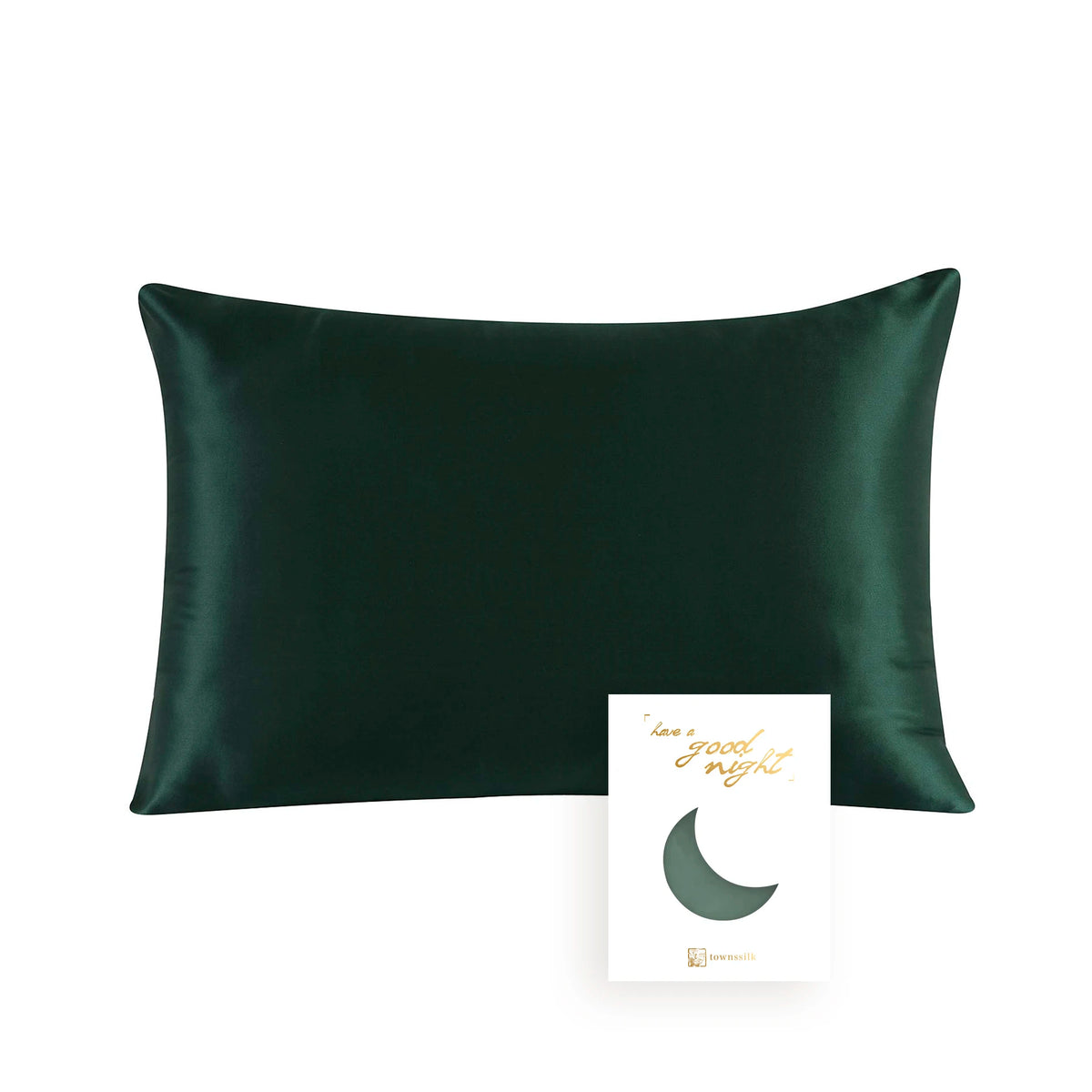100% Mulberry Silk Pillowcase — Both Sides 19 Momme with Hidden Zipper