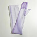 Women's Long Sheer Tulle Bridal Gloves – Elbow Length | Multiple Colors