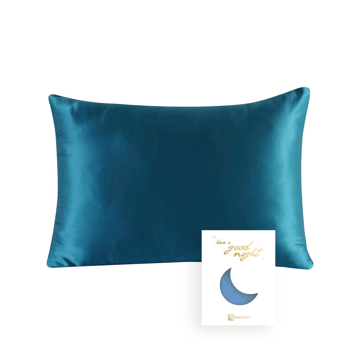 100% Mulberry Silk Pillowcase — Both Sides 19 Momme with Hidden Zipper