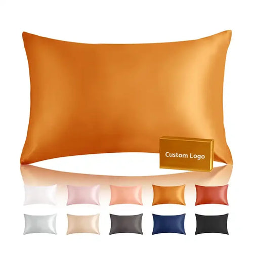 100% Mulberry Silk Pillowcase — Both Sides 19 Momme with Hidden Zipper