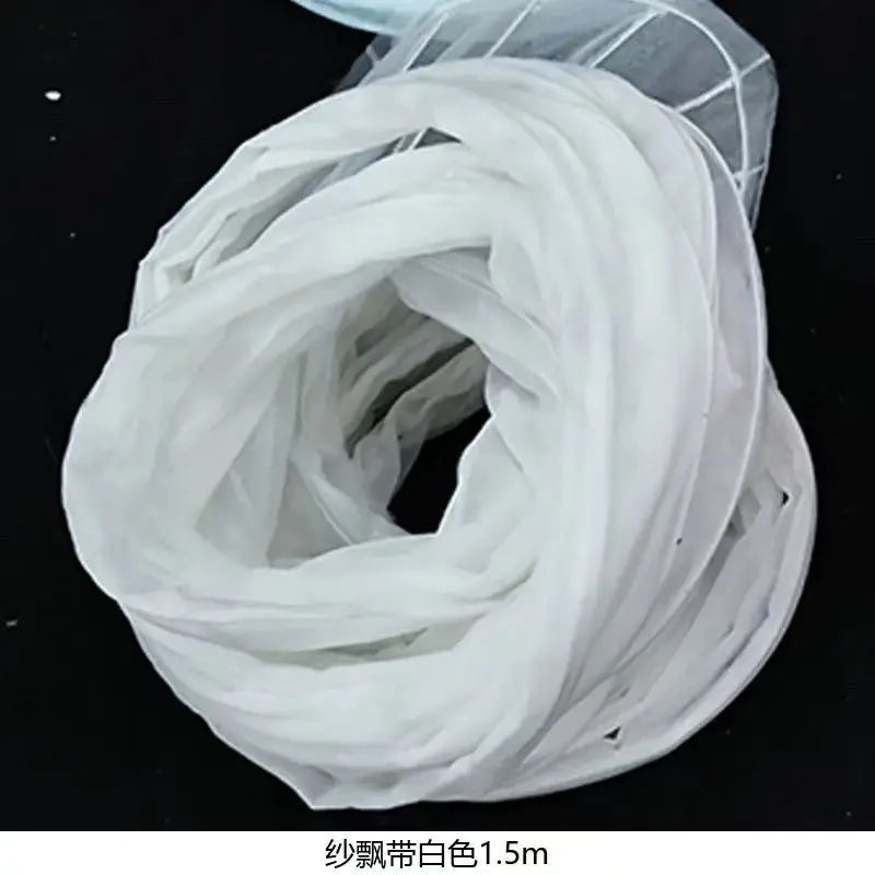Organza Ribbon Backdrop Streamer – DIY Wedding & Party Decoration Yarn (Multiple Sizes)