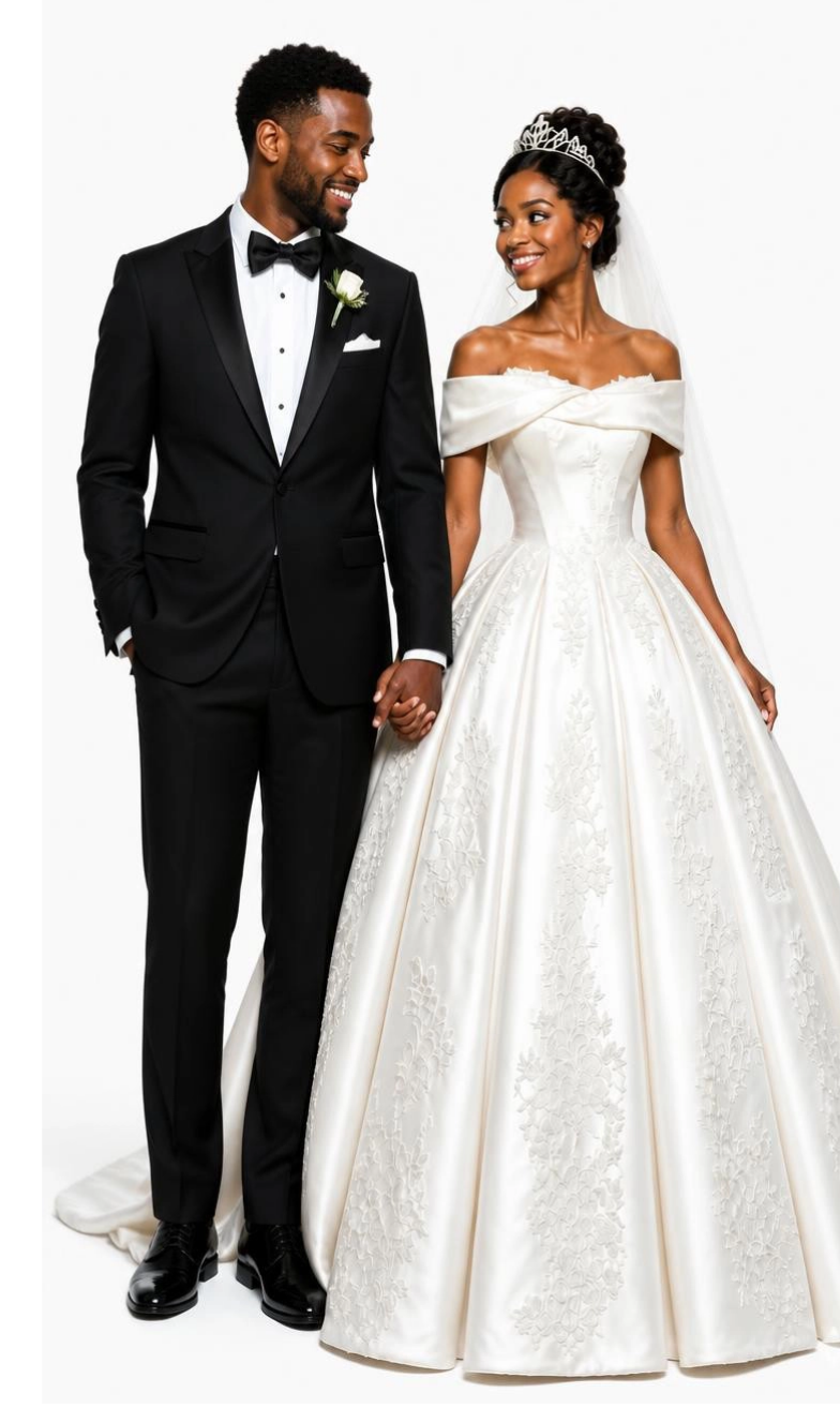 Luxe Lace Bridal Gown — Plus Size Wedding Dress