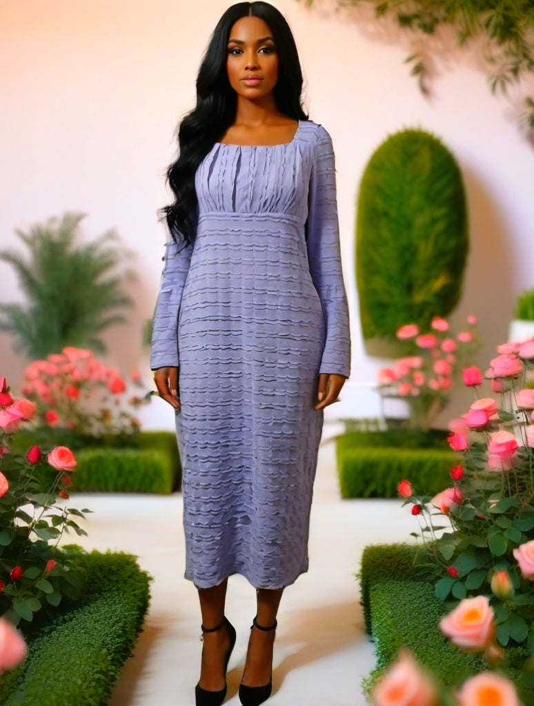 Maxi Dress Purple Dress