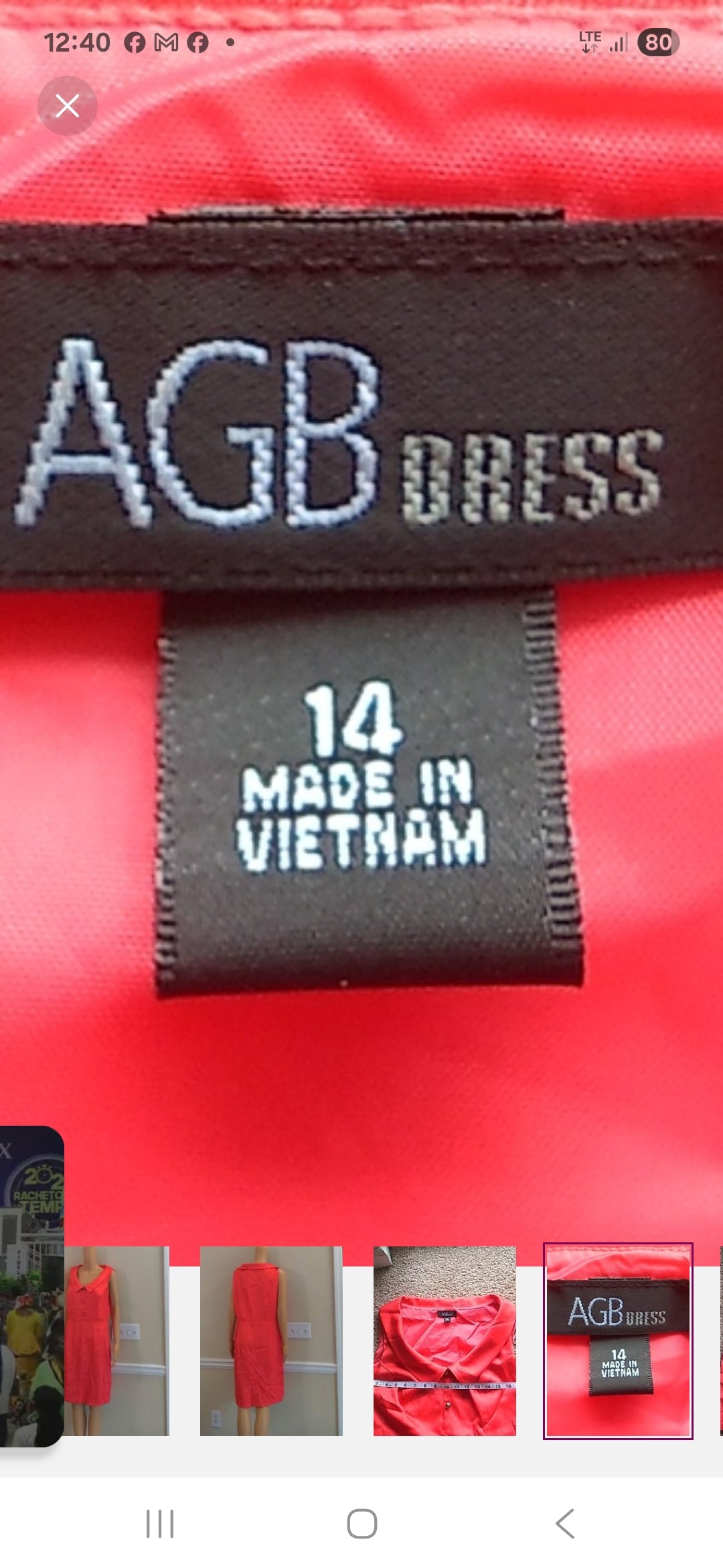 AGB MIDI DRESS