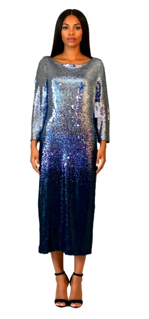 Premier Amour Sequin Midi Dresd