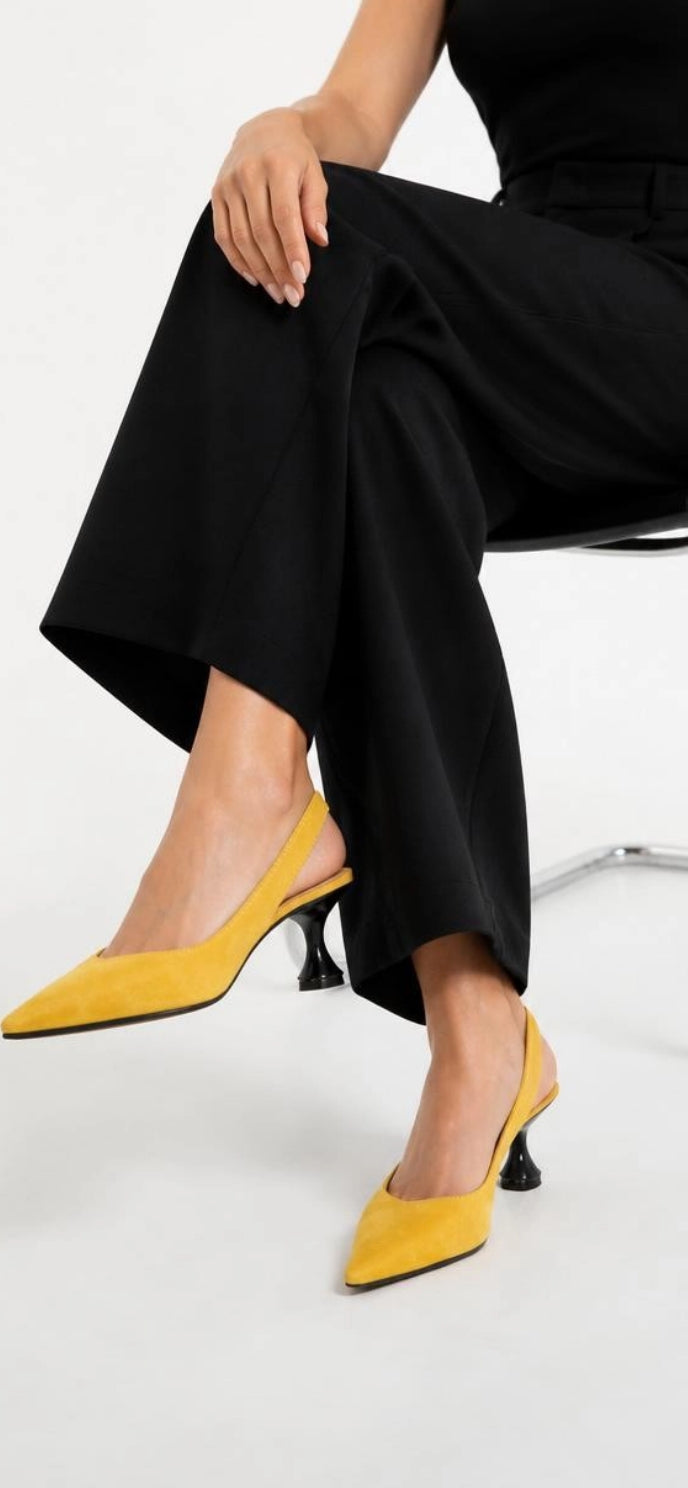 Yellow Heels Shoes