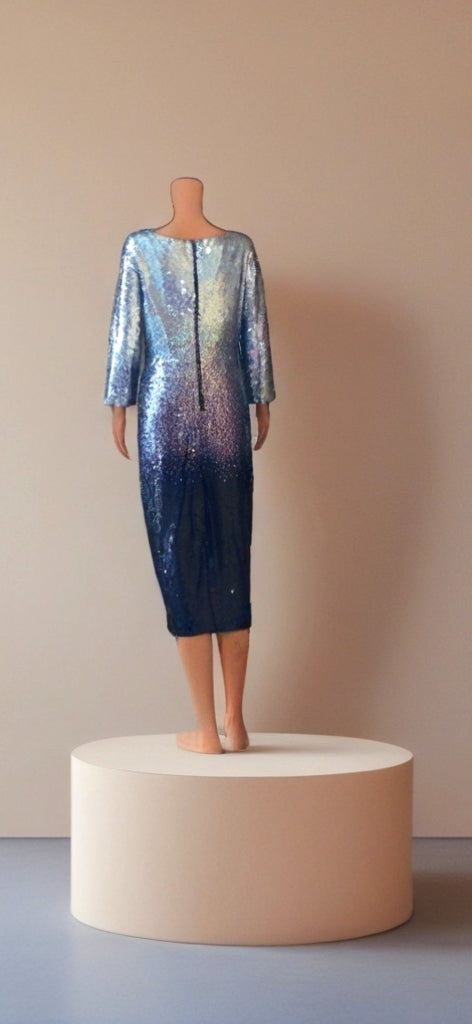 Premier Amour Sequin Midi Dresd