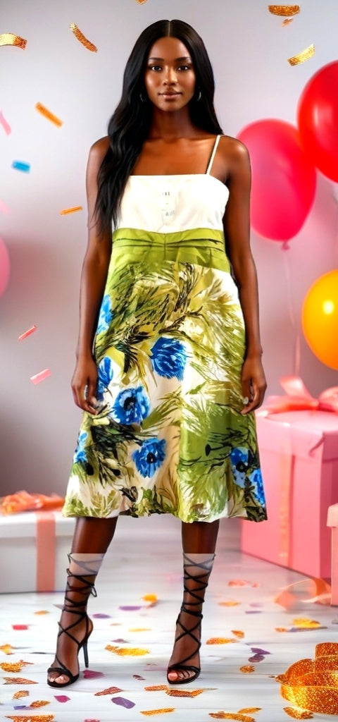 Georgeous Ann Taylor Midi Dressd