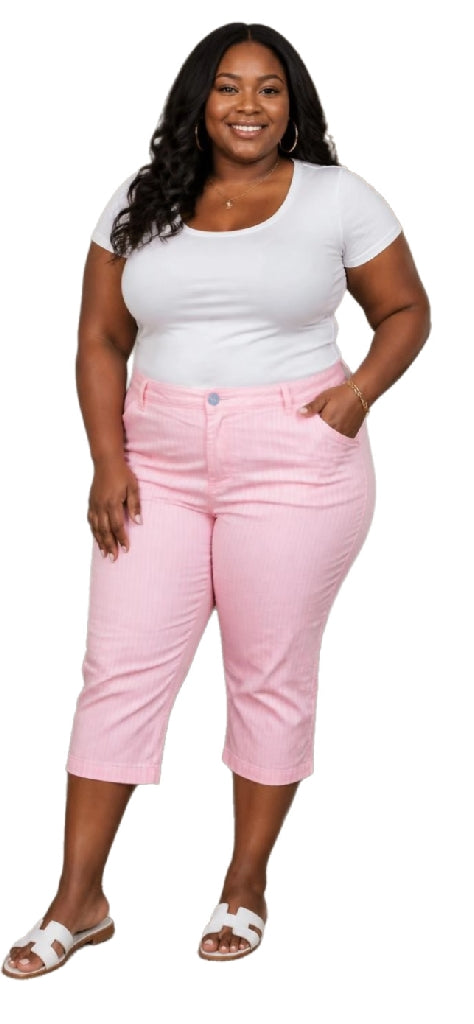 Plus Size woman Capris by Ashley Stewart