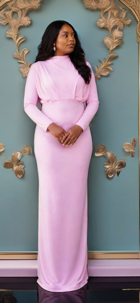 Maxi Pink Dress