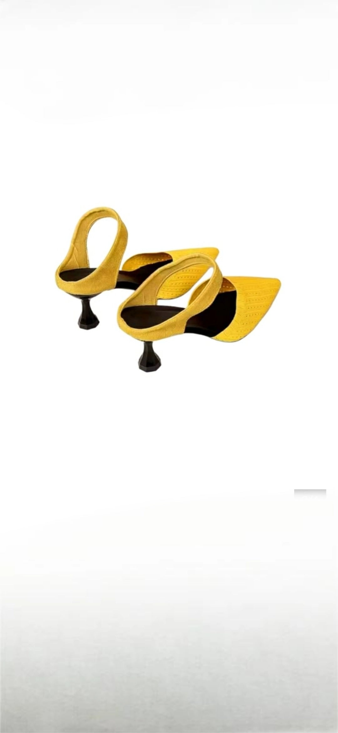 Yellow Heels Shoes