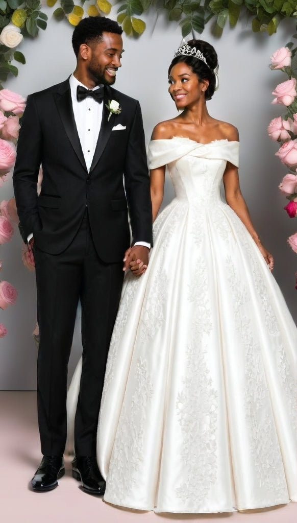 Luxe Lace Bridal Gown — Plus Size Wedding Dress