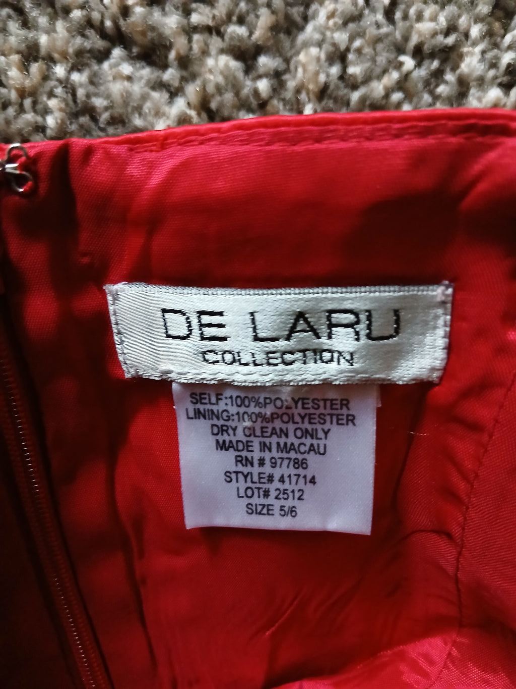 Gorgeous De LARU Collection Maxi Dress