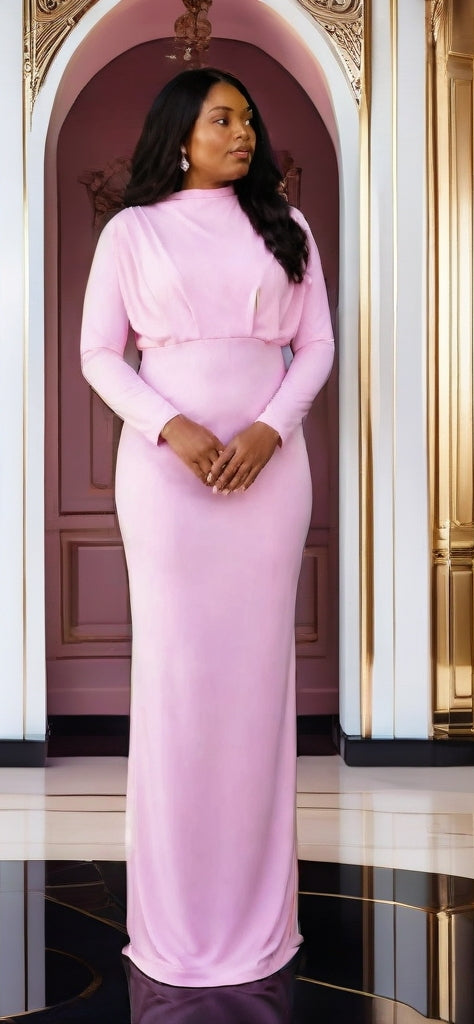 Maxi Pink Dress