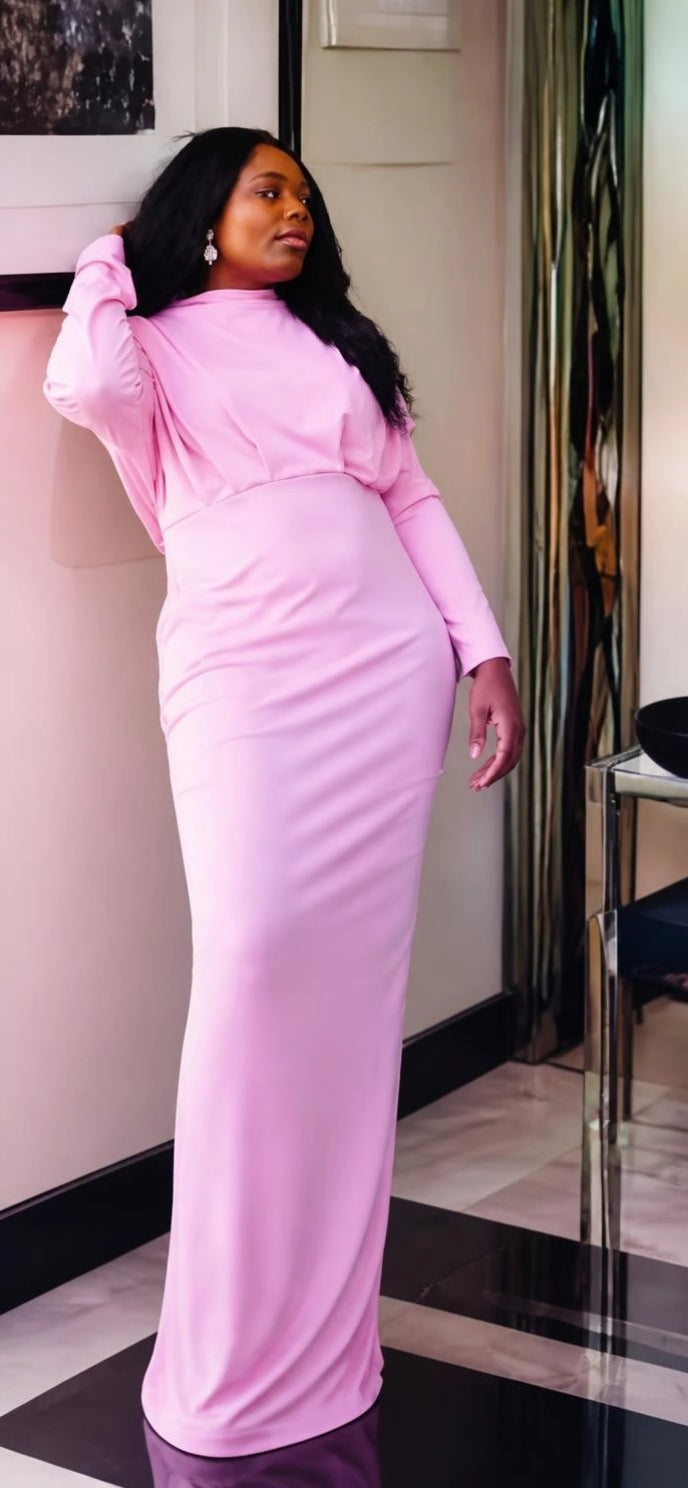 Maxi Pink Dress
