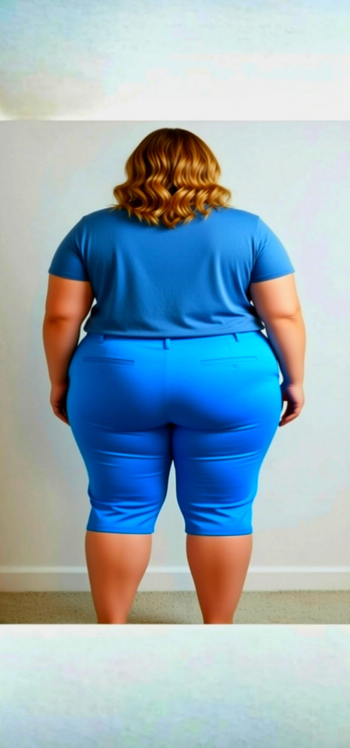 Plus Size woman Capris