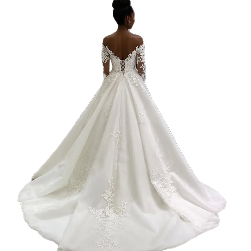 White Plus Size Wedding Gown | Made to Order
