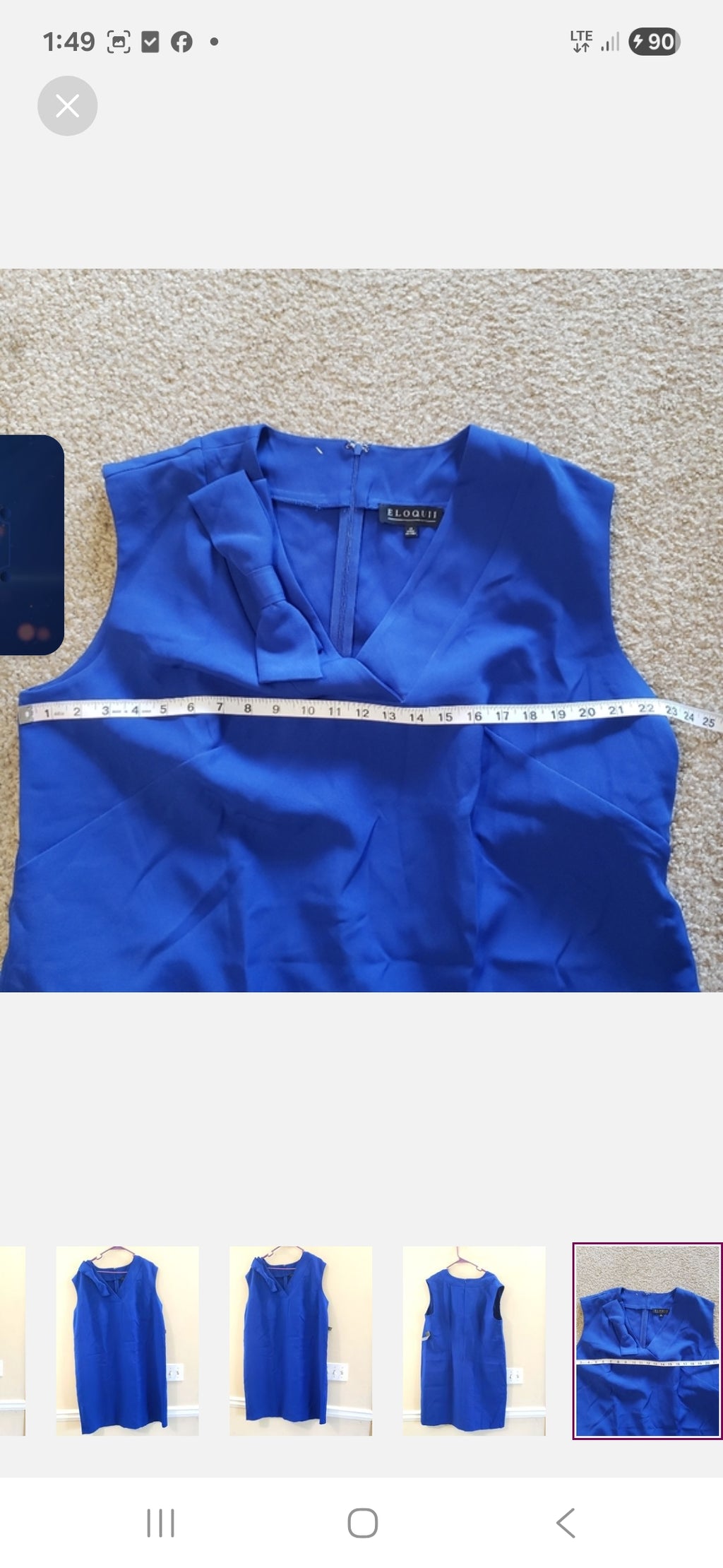 ELOQUII MINI DRESS