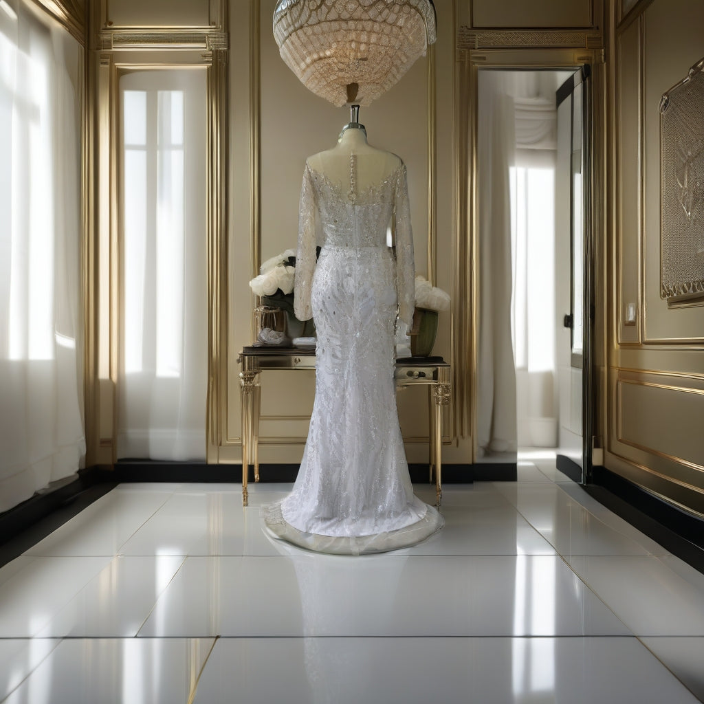 New Crystal Decorative edding Gown