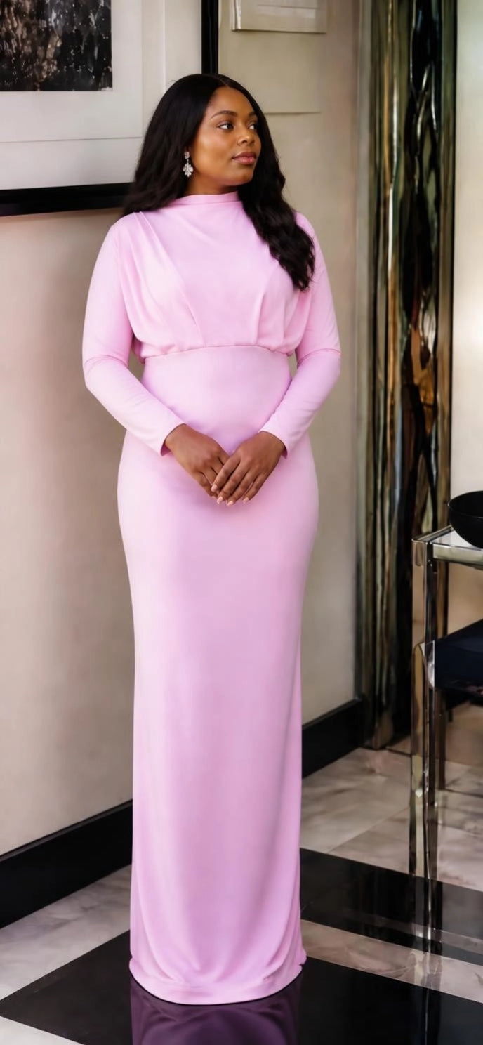 Maxi Pink Dress