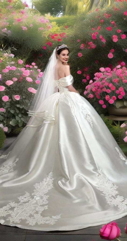 Luxe Lace Bridal Gown — Plus Size Wedding Dress